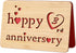 Wooden Anniversary Card (3rd)